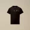Chemise à manches courtes U16 en jersey de coton 30/1 avec logo sur la poitrine et dans le dos