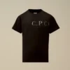 Chemise à manches courtes U16 en jersey de coton 30/1 avec logo sur la poitrine et dans le dos