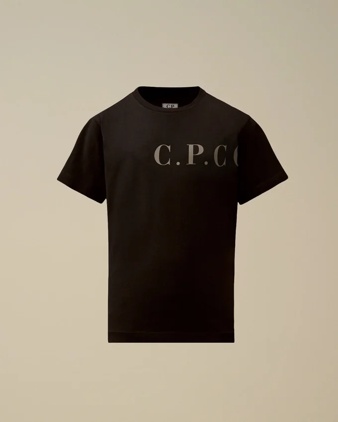 Chemise à manches courtes U16 en jersey de coton 30/1 avec logo sur la poitrine et dans le dos