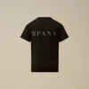 Chemise à manches courtes U16 en jersey de coton 30/1 avec logo sur la poitrine et dans le dos