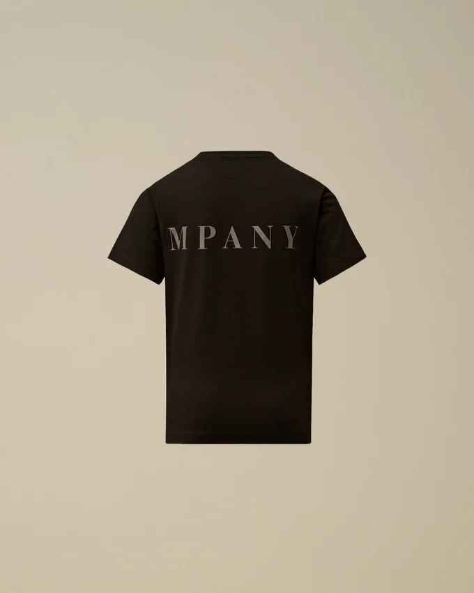 Chemise à manches courtes U16 en jersey de coton 30/1 avec logo sur la poitrine et dans le dos