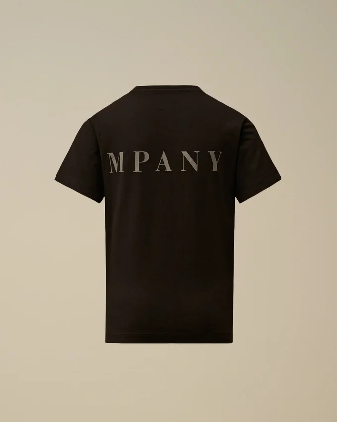 Chemise à manches courtes U16 en jersey de coton 30/1 avec logo sur la poitrine et dans le dos