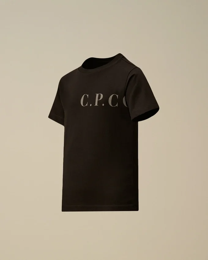 Chemise à manches courtes U16 en jersey de coton 30/1 avec logo sur la poitrine et dans le dos