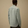 Chemise à manches longues en gabardine bio « Lens »