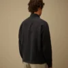 Chemise à manches longues en lin avec boutons à Lens