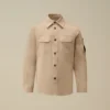 Chemise à manches longues en lin U16 avec boutons