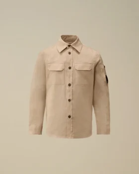 Chemise à manches longues en lin U16 avec boutons