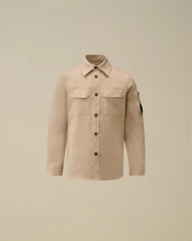 Chemise à manches longues en lin U16 avec boutons