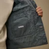 Goggle Jacket en 50 Fili blanchi à l’indigo