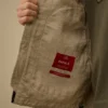 Goggle Jacket en mélange de Rafia-R