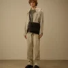 Goggle Jacket en mélange de Rafia-R