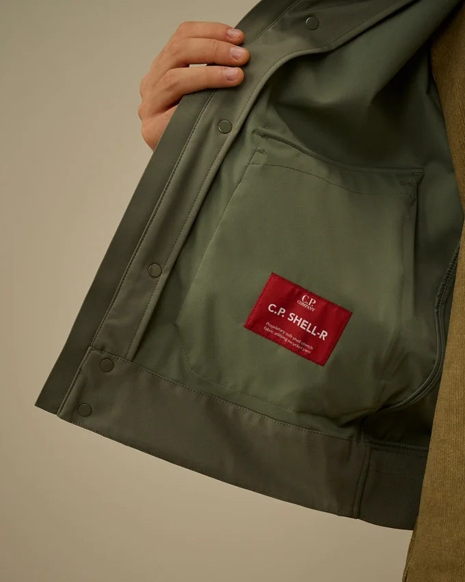 Veste à capuche cachée C.P. Shell-R