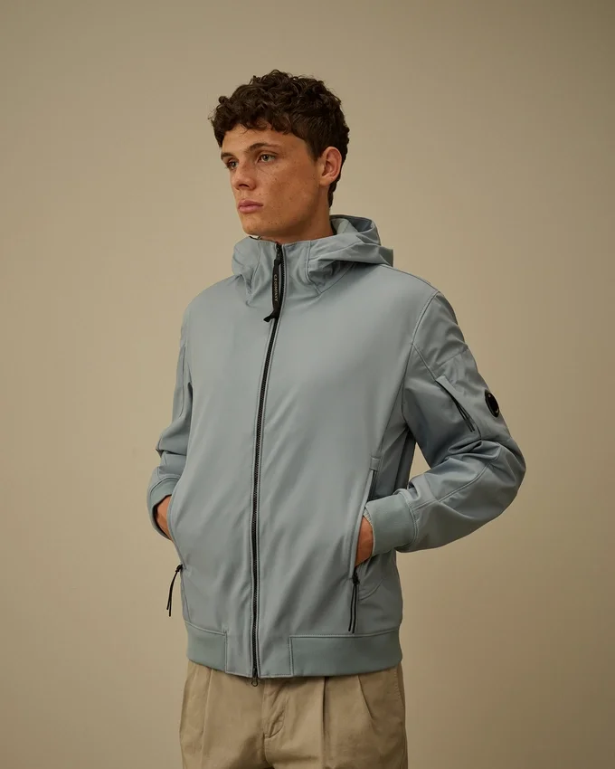 Veste à capuche Lens en C.P. Shell-R