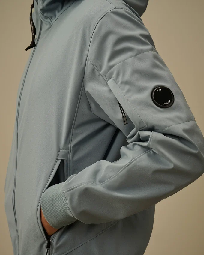 Veste à capuche Lens en C.P. Shell-R