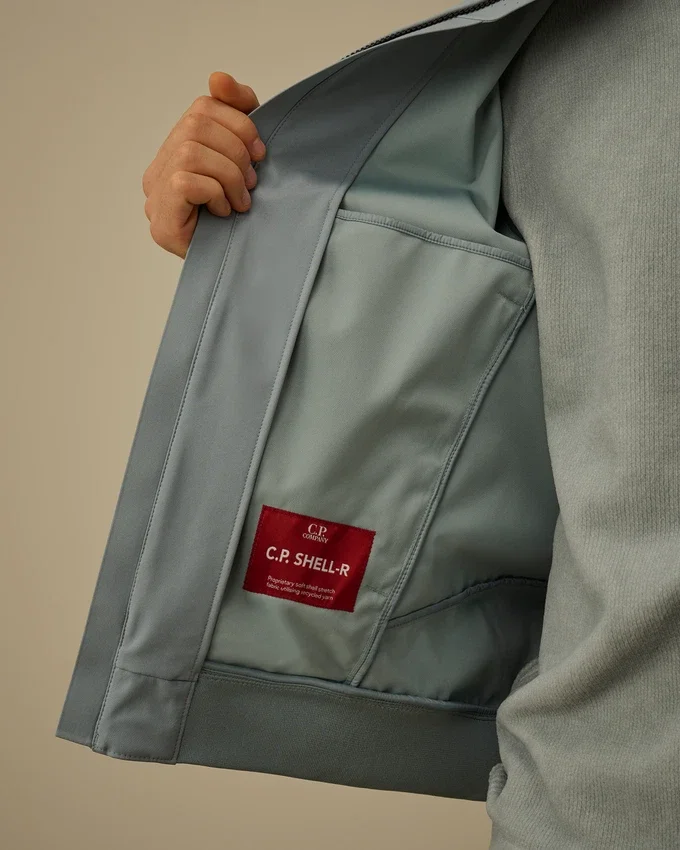 Veste à capuche Lens en C.P. Shell-R