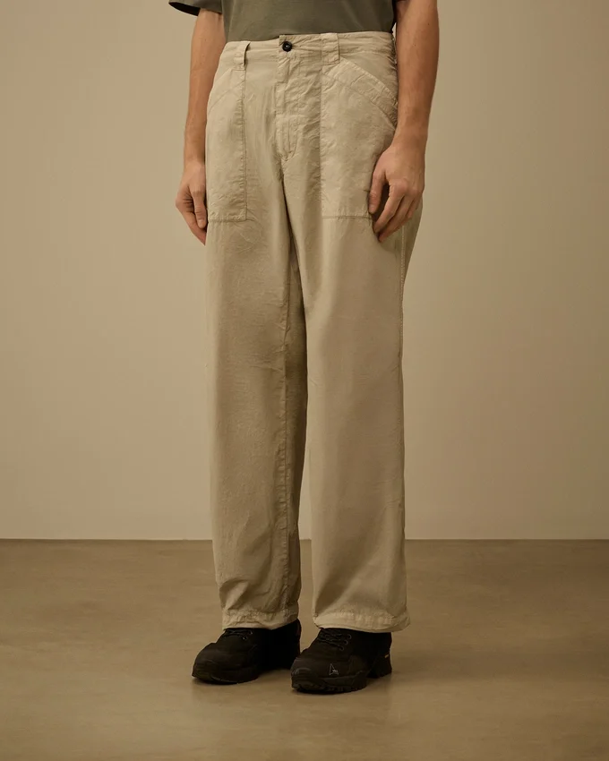 Pantalon ample en Flatt Nylon