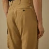 Pantalon cargo 50 Fili Stretch Lens