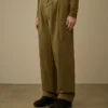 Pantalon cargo ample en 50 Fili Wax