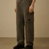 Pantalon cargo ample en coton ripstop avec motif « Lens »