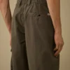 Pantalon cargo ample en coton ripstop avec motif « Lens »
