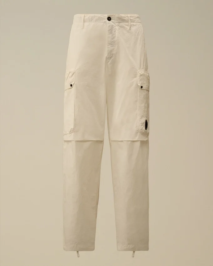 Pantalon cargo carré « Lens » en Micro-Reps