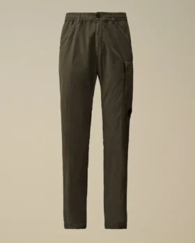 Pantalon cargo droit en Flatt Nylon