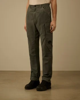 Pantalon cargo droit en Flatt Nylon