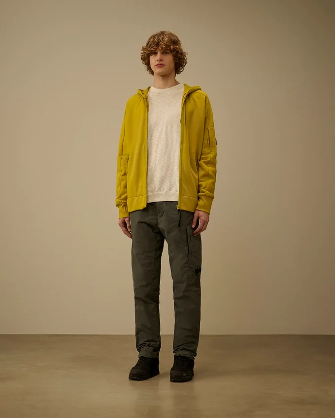 Pantalon cargo droit en Flatt Nylon