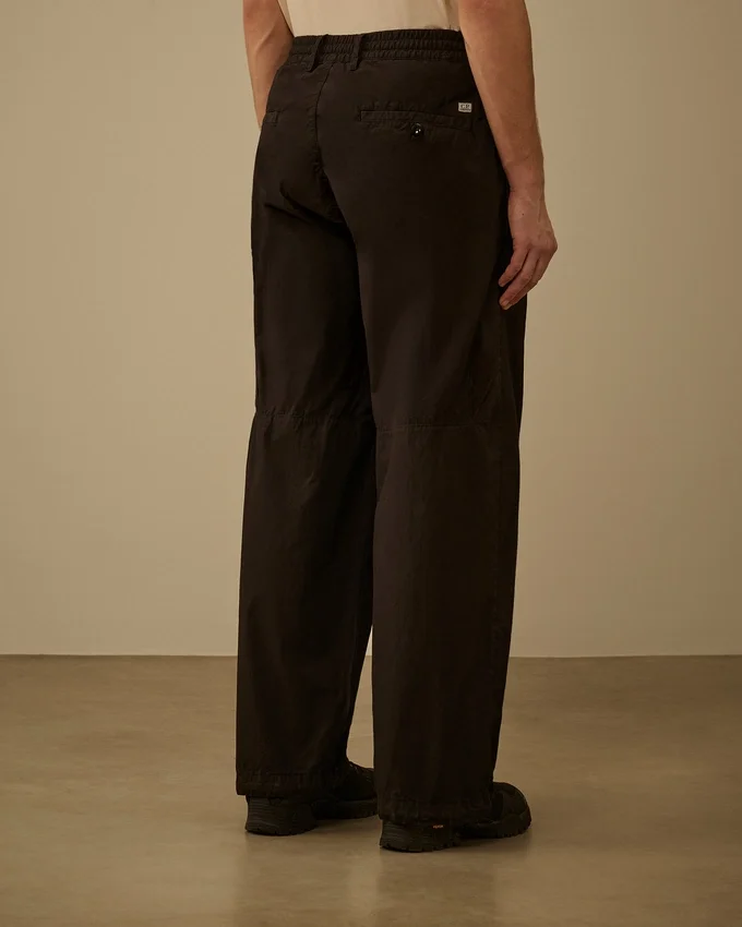 Pantalon cargo à jambes carrées et poches « Lens » en Micro-Reps