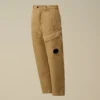 Pantalon cargo « Lens » en coton/lin U16