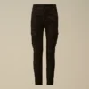 Pantalon cargo U16 en gabardine stretch avec motif « Lens »