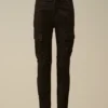 Pantalon cargo U16 en gabardine stretch avec motif « Lens »