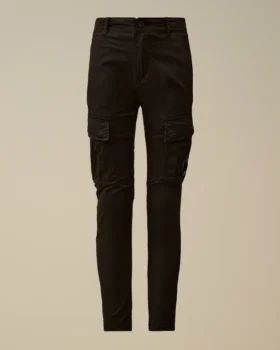 Pantalon cargo U16 en gabardine stretch avec motif « Lens »