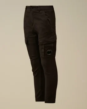 Pantalon cargo U16 en gabardine stretch avec motif « Lens »