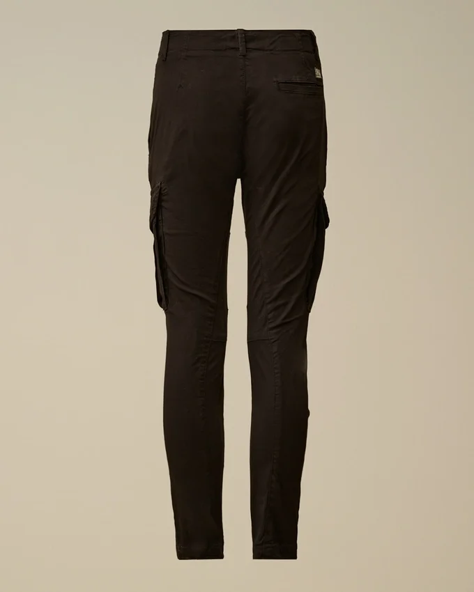 Pantalon cargo U16 en gabardine stretch avec motif « Lens »