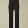 Pantalon chino droit en gabardine de coton