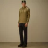 Pantalon chino droit en gabardine de coton
