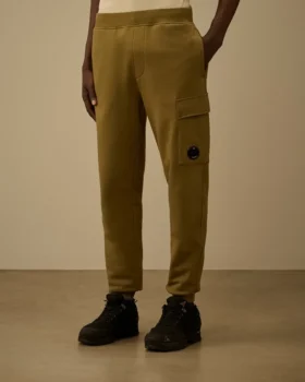 Pantalon de survêtement cargo en molleton à motif « Lens » en diagonale