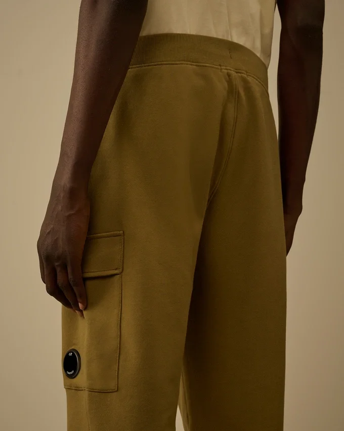 Pantalon de survêtement cargo en molleton à motif « Lens » en diagonale