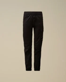Pantalon de survêtement cargo U16 en gabardine stretch avec motif « Lens »
