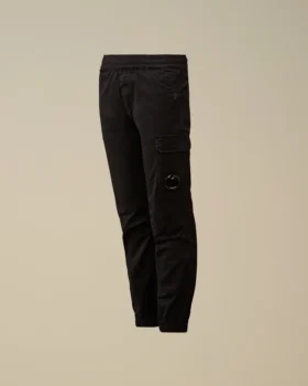Pantalon de survêtement cargo U16 en gabardine stretch avec motif « Lens »