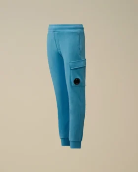 Pantalon de survêtement cargo U16 en molleton Diagonal avec motif « Lens »