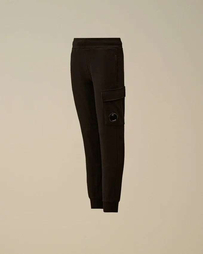 Pantalon de survêtement cargo U16 en molleton Diagonal avec motif « Lens »