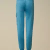 Pantalon de survêtement cargo U16 en molleton Diagonal avec motif « Lens »