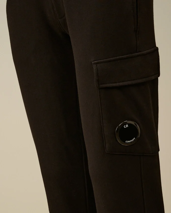 Pantalon de survêtement cargo U16 en molleton Diagonal avec motif « Lens »