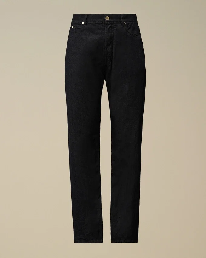 Pantalon en denim 3/1 sans coutures latérales