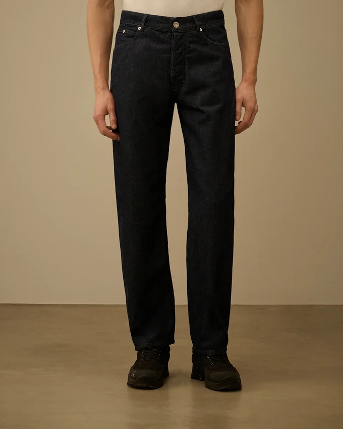 Pantalon en denim 3/1 sans coutures latérales