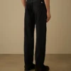 Pantalon en denim 3/1 sans coutures latérales