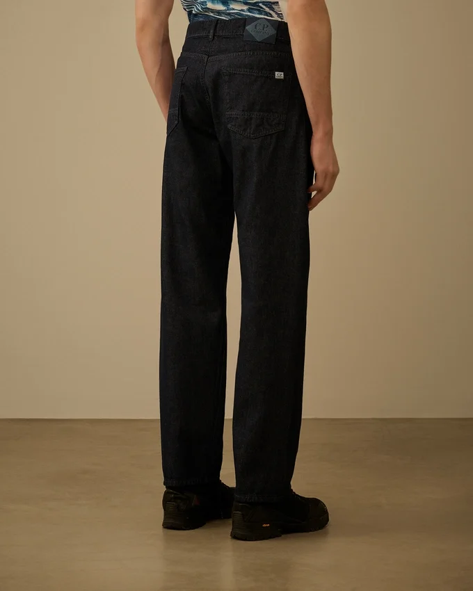Pantalon en denim 3/1 sans coutures latérales
