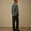 Pantalon en denim 3/1 sans coutures latérales
